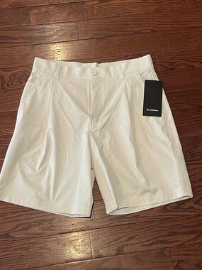lululemon athletica Men's White Performance Shorts